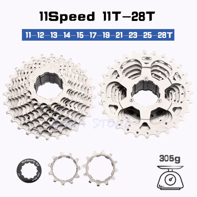 Sunshine HG Road Bike Cassette 10 11 12 Speed