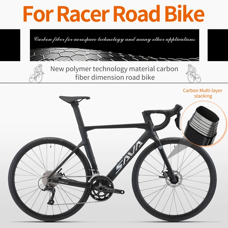 SAVA Carbon Fiber Road Bike R08