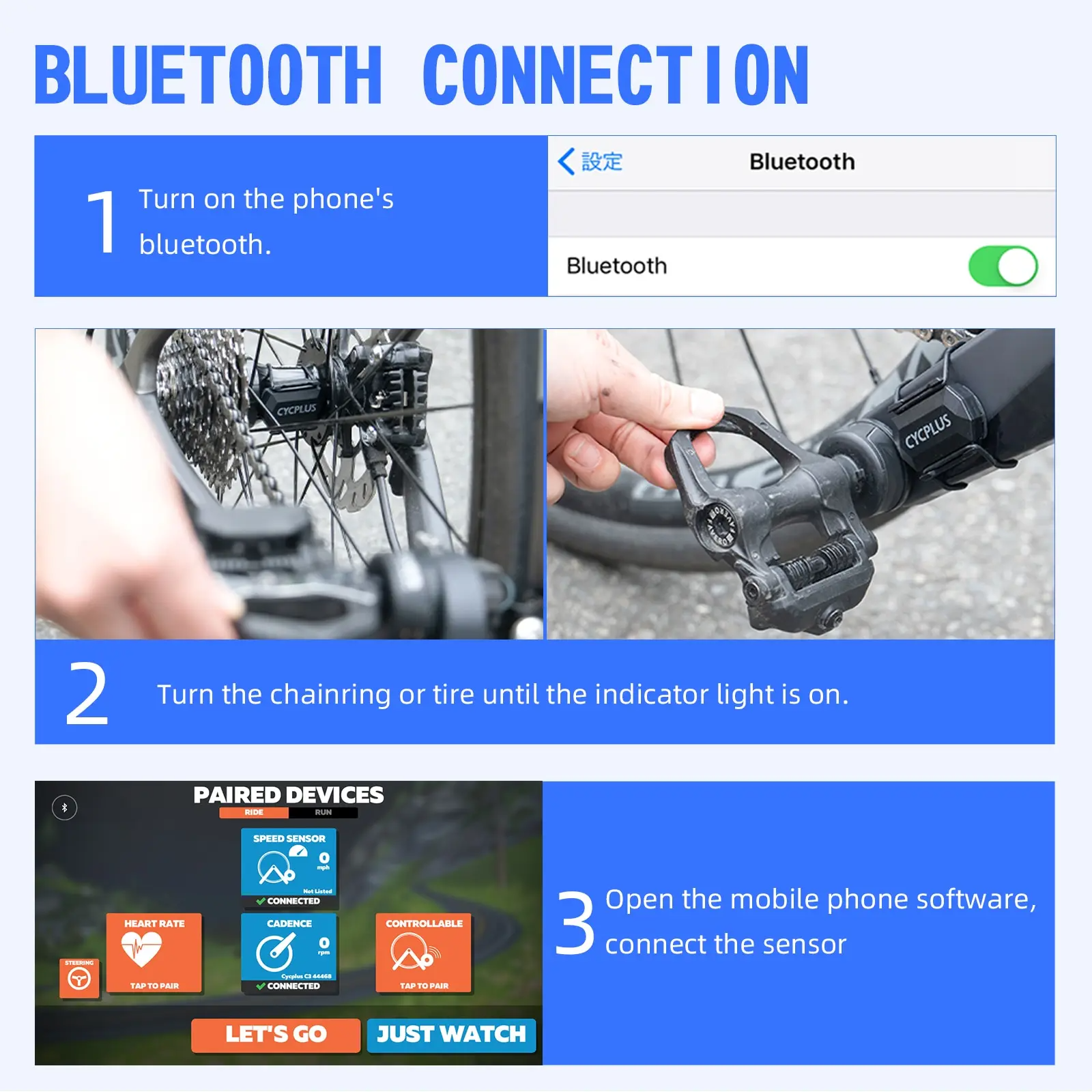 CYCPLUS Speed Sensor