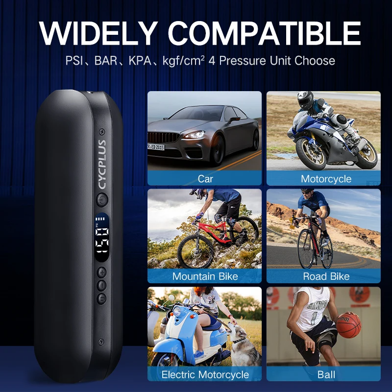 CYCPLUS Electric Bike Pump