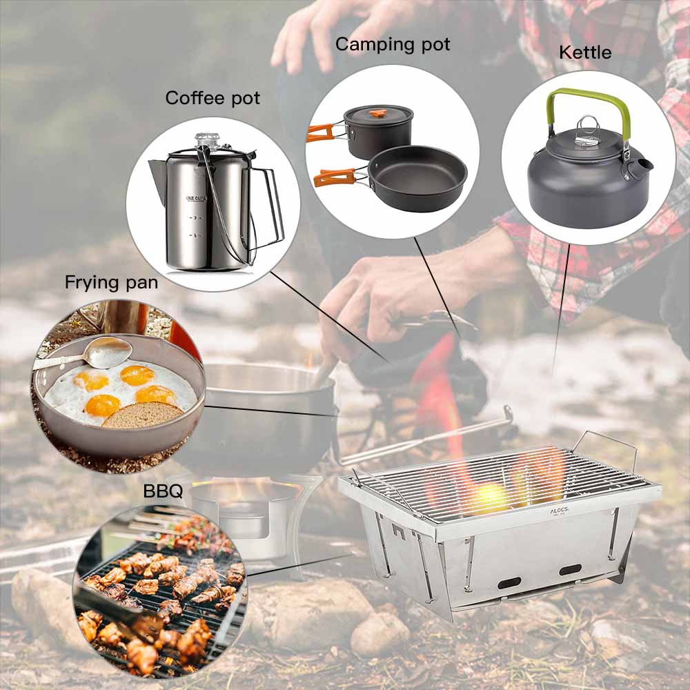 Outdoor Folding BBQ Grill