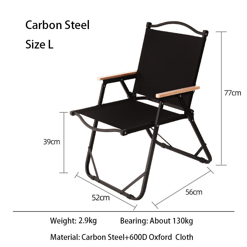 Folding Camping Chair Ultra-light Aluminum Alloy