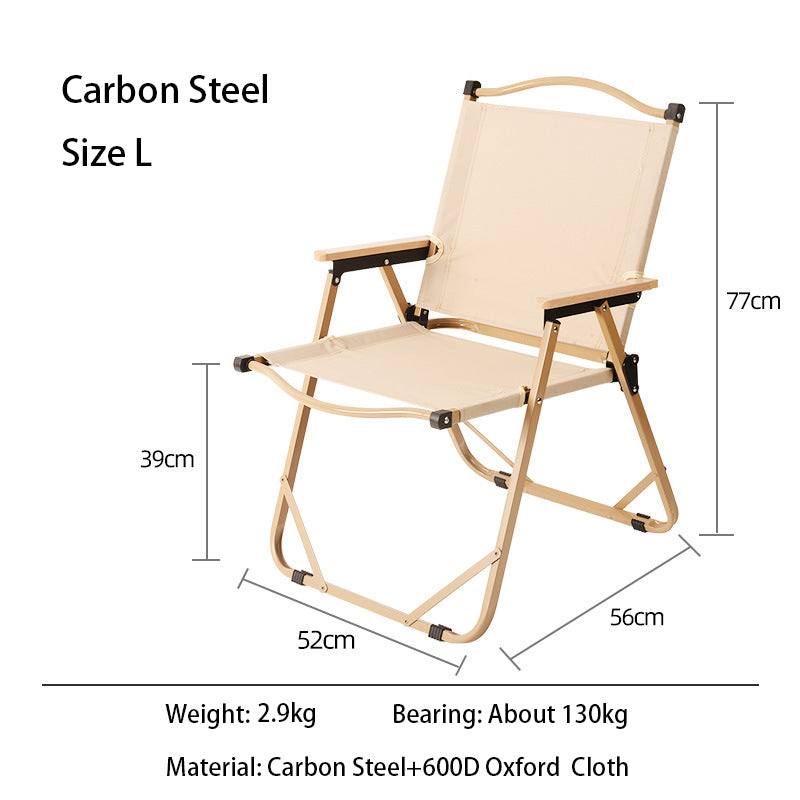 Folding Camping Chair Ultra-light Aluminum Alloy