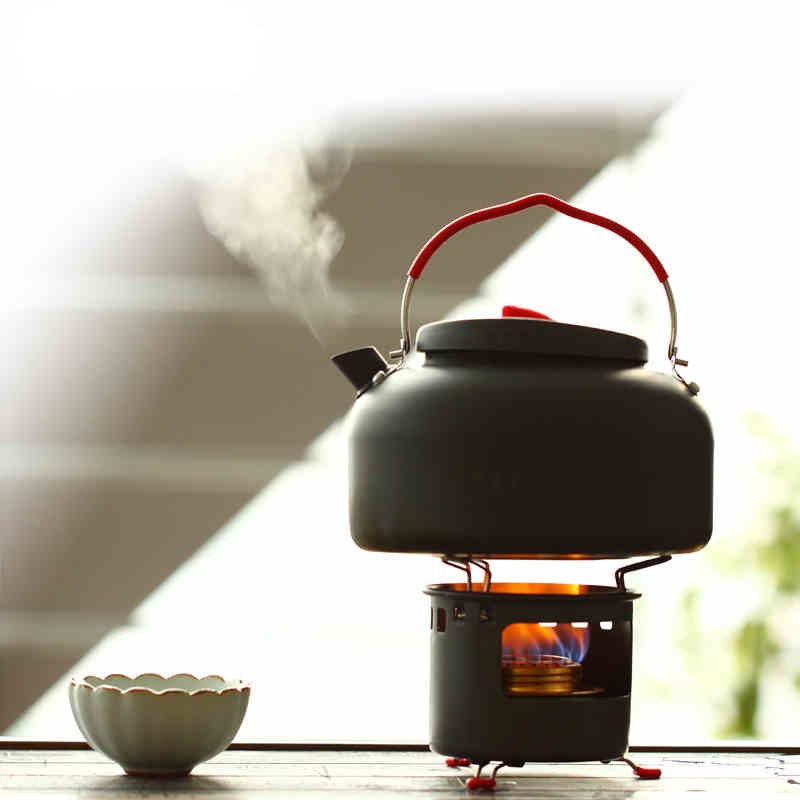 Alcohol Stove with Kettle Set 2